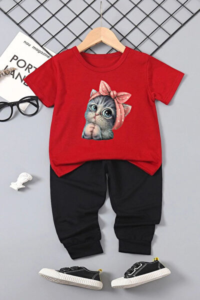 Uygun Tarz Kız Çocuk Eşofman