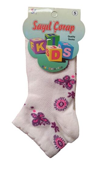 Sayıl Kız Çocuk Çorap