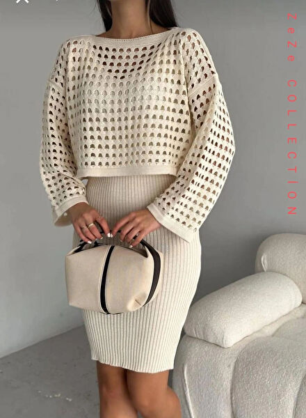 ZeZe COLLECTION Kadın Triko, Kazak