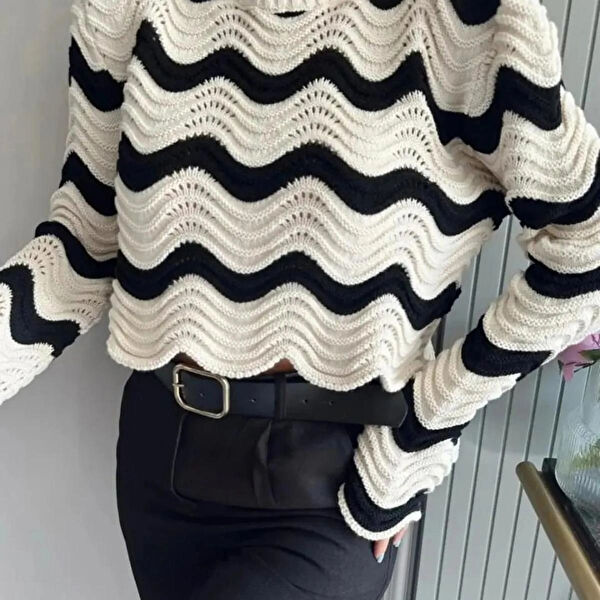 ZeZe COLLECTION Kadın Triko, Kazak