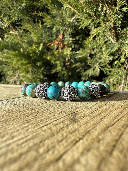 Sırlı Taş Erkek Bileklik