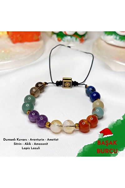 Zodyak Doğal Taş Bileklik