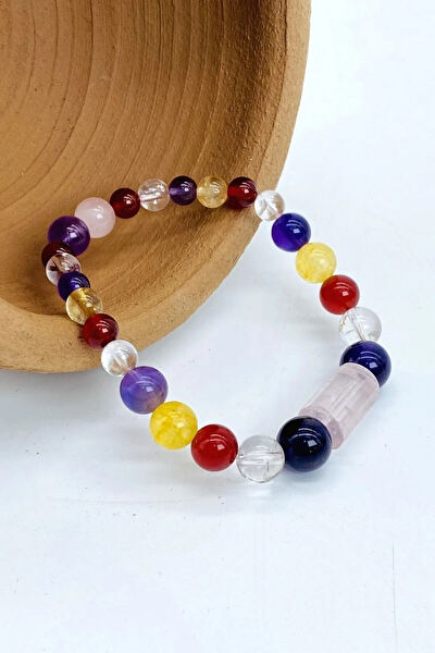 Zodyak Doğal Taş Bileklik