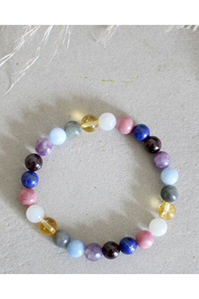Zodyak Doğal Taş Bileklik