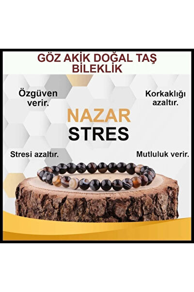 Zodyak Doğal Taş Bileklik