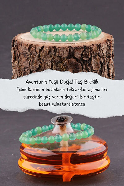 Zodyak Doğal Taş Bileklik