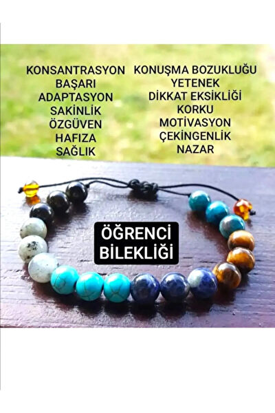 Zodyak Doğal Taş Bileklik