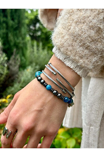 Zodyak Doğal Taş Bileklik