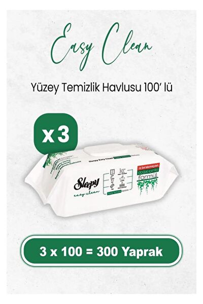 Sleepy Islak Mendil, Havlu