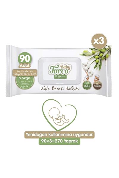 Baby Turco Islak Mendil, Havlu