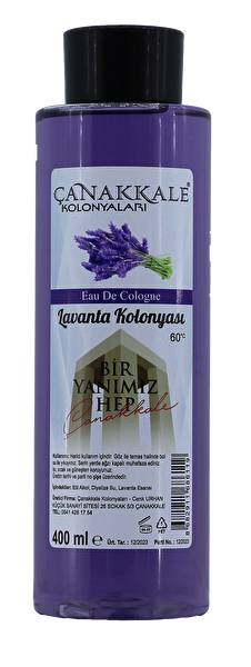 ÇANAKKALE KOLONYALARI Kolonya