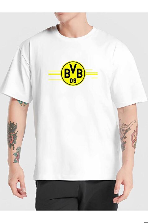 Borussia Dortmund Futbol Tak m Tasar m Bask l Oversize Unisex Ti ort T shirt Fiyatlar ve Modelleri Pazarama