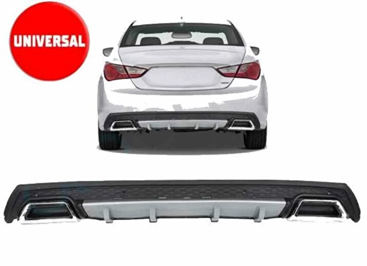 Vw Polo 6R uyumlu arka tampon alt difuzor Gri Kare Tip 2009 2017 aras Fiyatlar ve Modelleri Pazarama