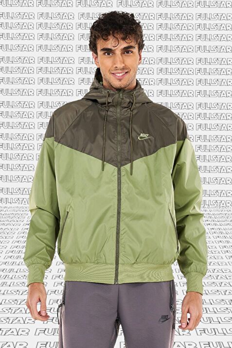 Nike Sportswear Windrunner Jacket Blue Green Kapu onlu Erkek Ceketi Ye il Haki Fiyatlar ve Modelleri Pazarama