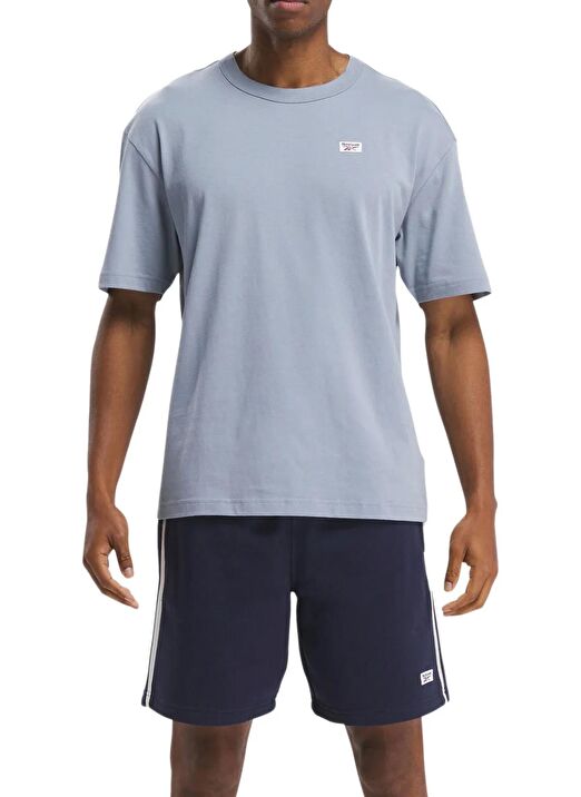 Reebok Mavi Erkek Bisiklet Yaka Normal Kal p T Shirt IU0234 CL COURT SPORT TEE Fiyatlar ve Modelleri Pazarama