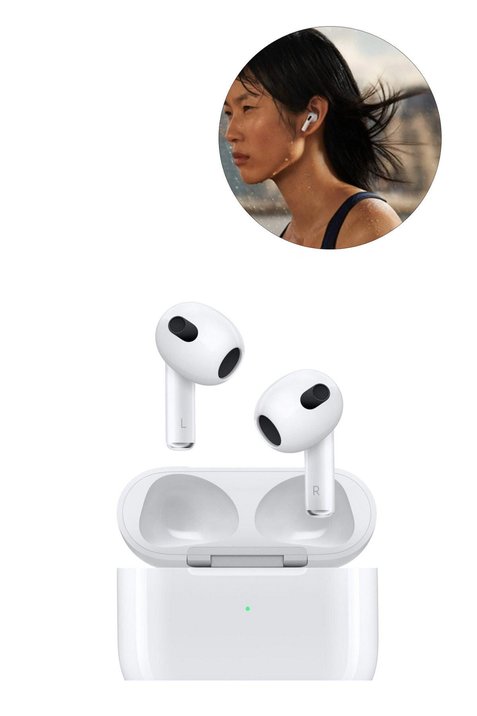 Airpods 3. Nesil Anc Iphone-android Uyumlu Seri Numaralı Logolu