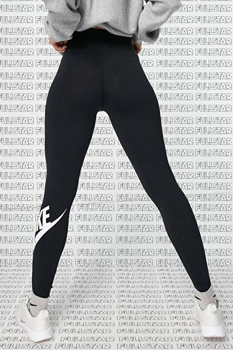 Nike Sportswear Club High Rise Cotton Leggings Yuksek Belli Pamuklu Siyah Tayt Fiyatlar ve Modelleri Pazarama