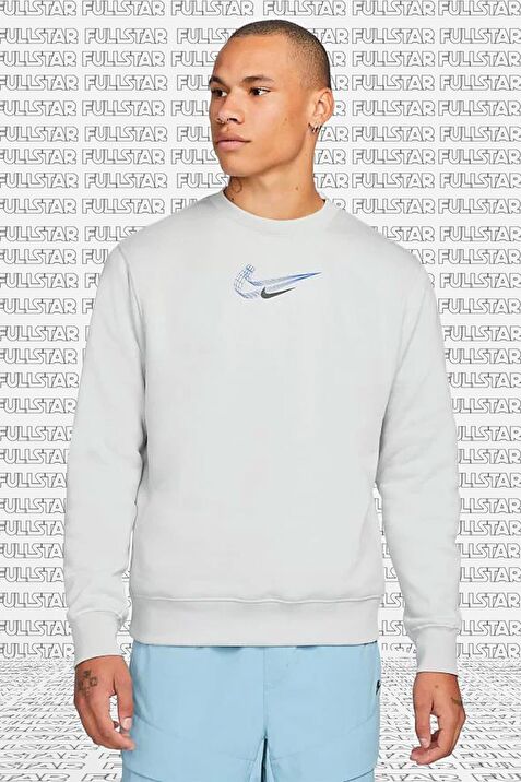 Nike fleece crew sweater store