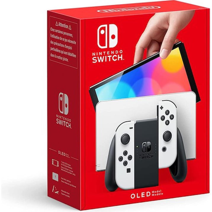 Nintendo Switch PSP3000 Nintendo Switch OLED Oyun Konsolu 64 Gb Beyaz (İthalatçı Garantili