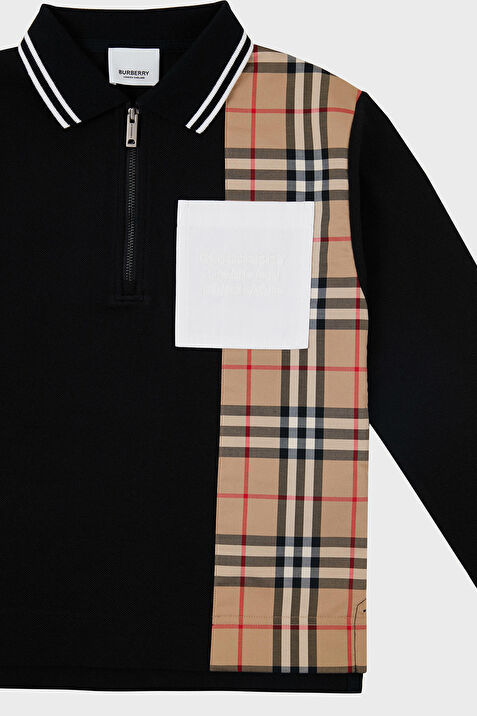 Burberry Cocuk Polo Yaka Sweat 8048255 BLACK Fiyatlar ve Modelleri Pazarama