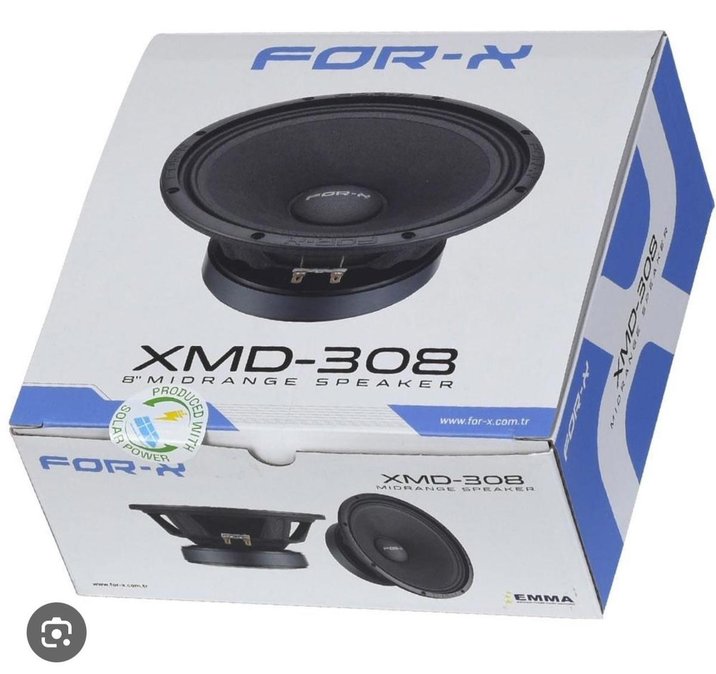 FOR-X XMD-308 20CM MİDRANGE HOPARLÖR TAKIMI 250RMS Fiyatları ve