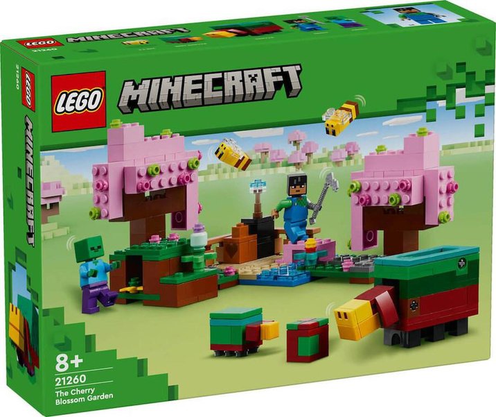 再値下げグリコ販促品メイミーエンゼル★花の子ルンルン★ザ・ウルトラマン LEGO Minecraft 21260 The Cherry Blossom Garden Fiyatları ve