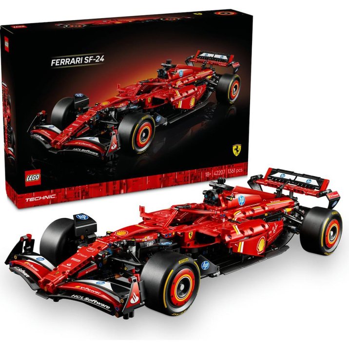LEGO 42207 Technic Ferrari Sf-24 F1 Araba 42207 - Yetişkinler Için