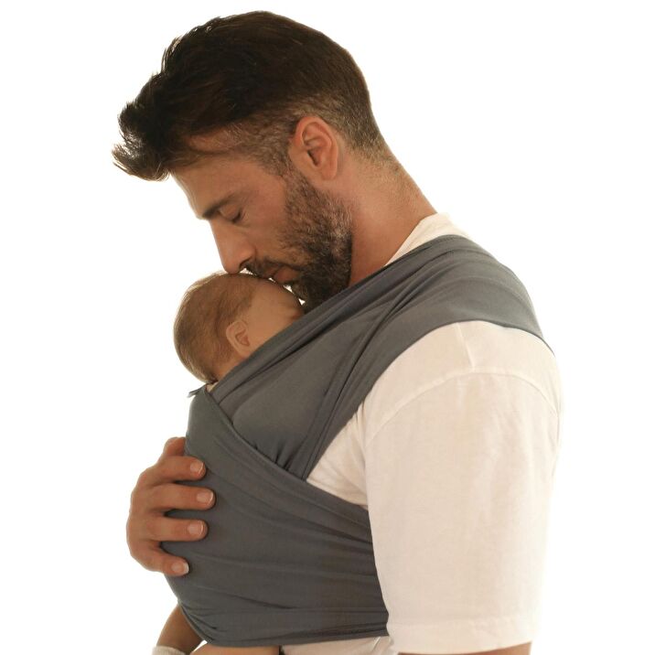 Bebek Sling Kanguru Esnek Wrap Sling Bebek Ta ma al 100 Pamuk Sertifikal Sling Antrasit Gri Fiyatlar ve Modelleri Pazarama