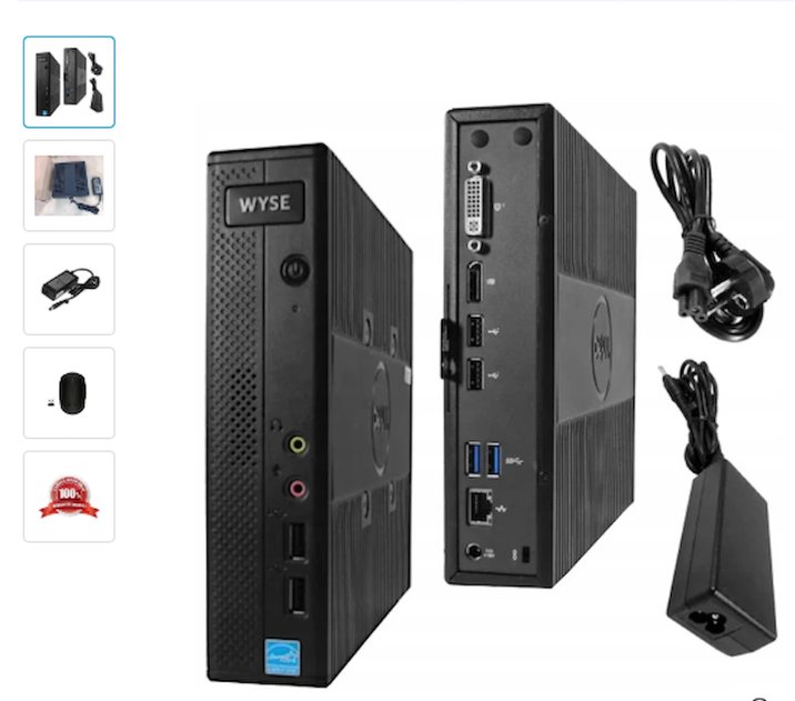 Dell Wyse 7010 Zx0 Mini PC - Sessiz Tasarım, AMD, 6 GB RAM, 128 GB