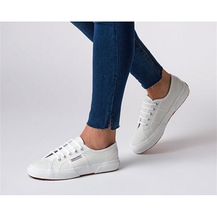 Superga 275 efglu white leather clearance