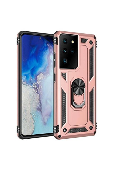 Samsung Galaxy S21 Ultra Uyumlu K l f Vega Kapak Rose Gold Fiyatlar ve Modelleri Pazarama