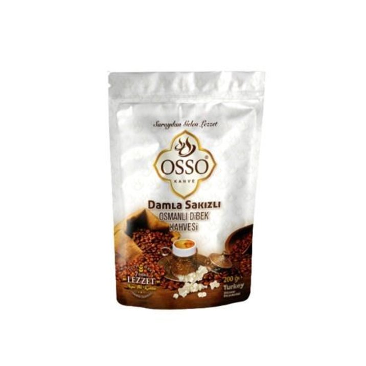 Osso Damla Sakızlı Öğütülmüş Osmanlı Türk Kahvesi 200 gr