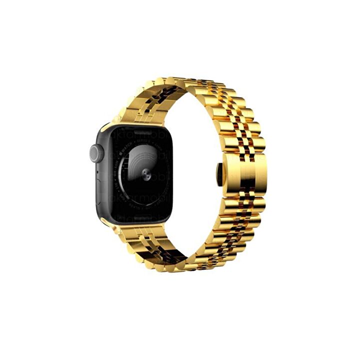 Apple Watch 4 5 6 7 45mm 44mm 42mm Rolex Tasar m Premium Kordon