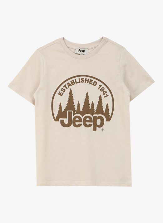 Jeep Ta Erkek Cocuk Bisiklet Yaka Relaxed Bask l T Shirt J4SB TSH9 Fiyatlar ve Modelleri Pazarama