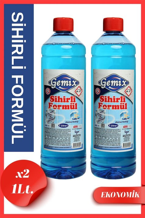 Gemix Sihirli Formül Mavi Su Fayans Derz Duşakabin Temizleyici