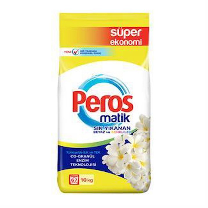 Peros Matik Toz Çamaşır Deterjanı 10KG