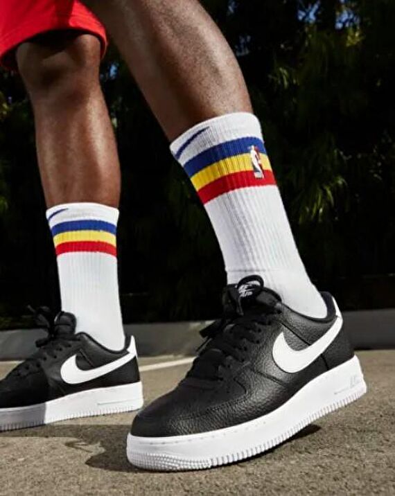 Air force 1 erkek siyah sneaker best sale