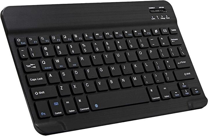 Samsung Galaxy Tab Active 2 SM T395 Uyumlu Kablosuz Bluetooth arj Edilebilir Mini Q Klavye Siyah Fiyatlar ve Modelleri Pazarama