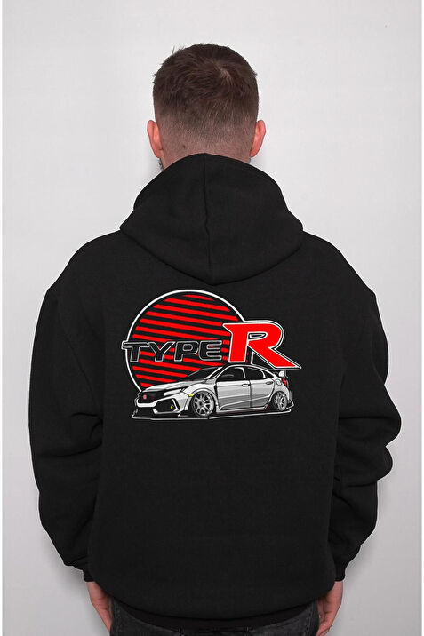 Honda Typer R Line Roll H z Sweatshirt Unisex Kapu onlu Hoodie Fiyatlar ve Modelleri Pazarama