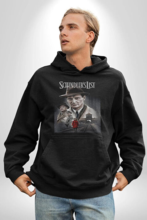 Schindler s List Kitap Film Kapa Kad n Erkek Siyah Kapu onlu Sweatshirt Hoodie Fiyatlar ve Modelleri Pazarama