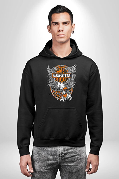 Motor Harley Davidson Kad n Erkek Siyah Kapu onlu Sweatshirt Hoodie Fiyatlar ve Modelleri Pazarama