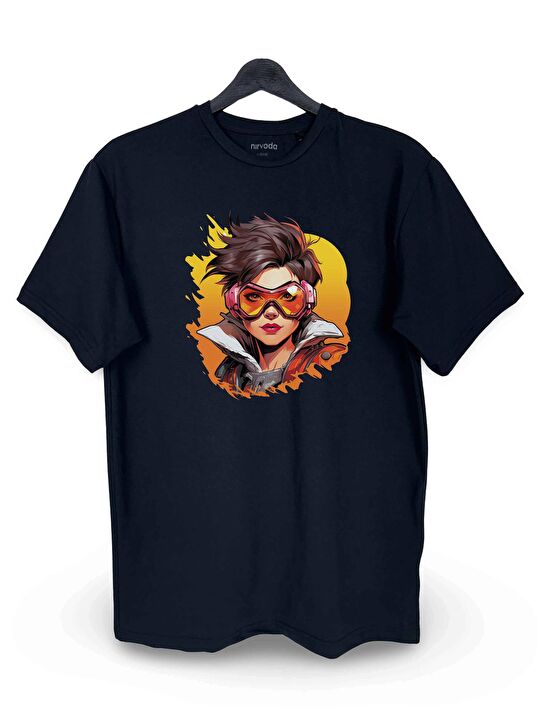 Tracer Overwatch Bask l Loose Fit Bisiklet Yaka Unisex Ti ort Fiyatlar ve Modelleri Pazarama
