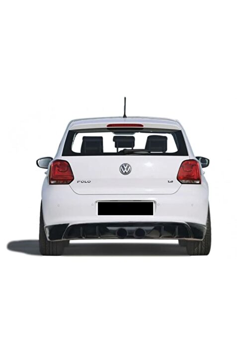 Polo 6r 2010 2017 R400 Style Arka Tampon Eki Difuzor plastik