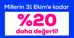 Millerin Pazarama'da Tatile Dönüşsün!