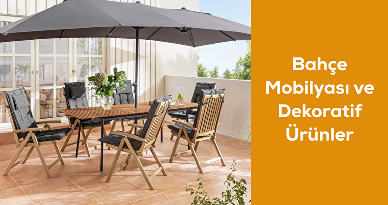 Bahçe Mobilyası ve Dekoratif Ürünler