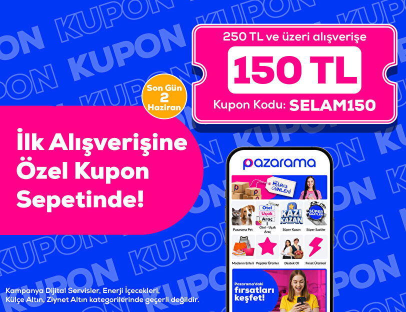 İlk Alışveriş Kuponu