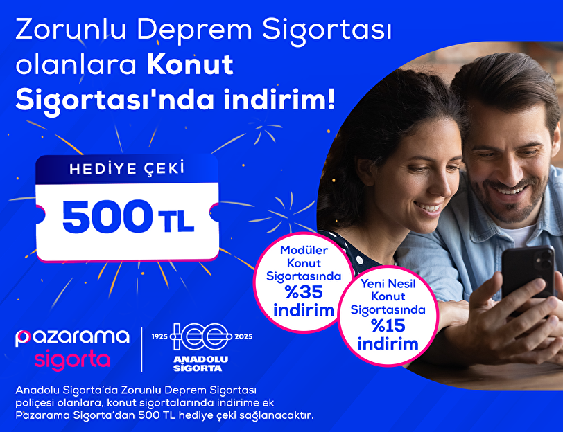 Konut Sigortasında İndirim