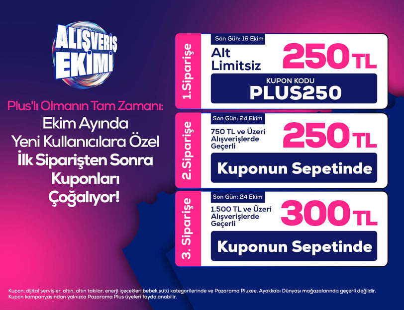 Plus Katlanan Kupon