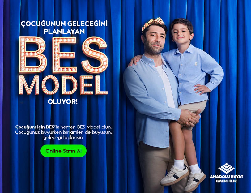 Çocuğunun Geleceğini Planlayan BES Model Oluyor