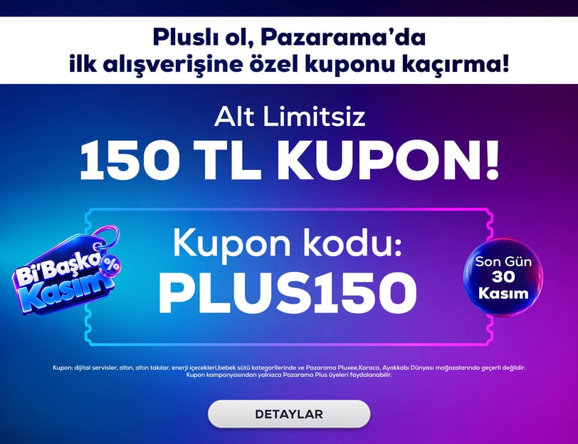 Plus İlk Alışverişe Özel Kupon!